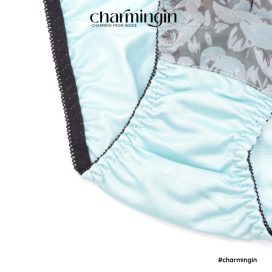Quần lót dệt kim họa tiết hoa lưng co giãn sang trọng size M, L - QLDK0055