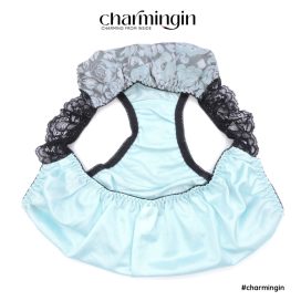 Quần lót dệt kim họa tiết hoa lưng co giãn sang trọng size M, L - QLDK0055