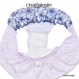 Quần lót dệt kim mềm mịn ren trước cao cấp size M, L - QLDK0058