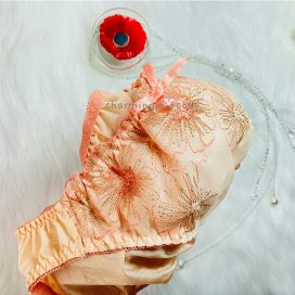 Quần lót dệt kim ren nơ thời trang size M, L - QLDK0076
