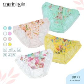 Quần lót dệt kim siêu mềm mịn voan hoa thời trang đủ size S, M, L, LL, 3L, 4L, 5L - QLDK0077