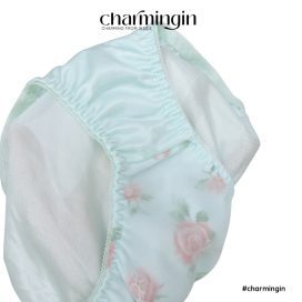 Bộ đồ lót dệt kim họa tiết hoa cao cấp - BL0004
