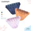 Quần lót dệt kim mềm mịn thêu ren tinh tế size M, L, LL - QLDK0082