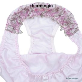 Quần lót dệt kim mềm mịn thêu ren tinh tế size M, L, LL - QLDK0082