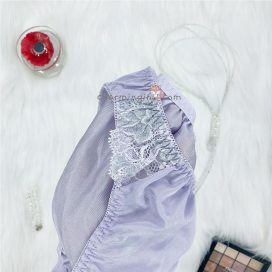 Quần lót dệt kim ren hoa tinh tế size M, L - QLDK0085