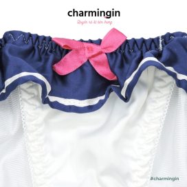 Quần lót dệt kim dây lưng nhún co giãn kiểu dáng nữ sinh Nhật size M, LL, 3L - QLDK0086
