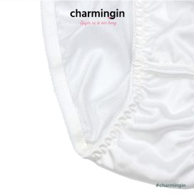 Quần lót dệt kim dây lưng nhún co giãn kiểu dáng nữ sinh Nhật size M, LL, 3L - QLDK0086