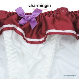 Quần lót dệt kim dây lưng nhún co giãn kiểu dáng nữ sinh Nhật size M, LL, 3L - QLDK0086