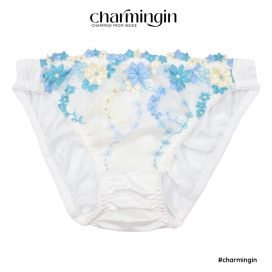 Quần lót dệt kim mềm mịn thêu ren hoa tinh tế size M, L - QLDK0088