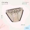 Quần lót dệt kim ren hoa thời trang size M - QLDK0096