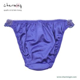 Quần lót dệt kim mềm mịn phối ren thời trang dây lưng co giãn  size M, L - QLDK0097