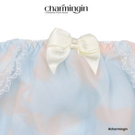 [SIZE LỚN] Quần lót dệt kim nơ voan dễ thương size 3L, 4L, 5L, 6L - QLDK0107