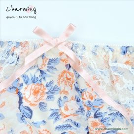 [SIZE LỚN] Quần lót dệt kim voan hoa thời trang size 4L, 5L - QLDK0109