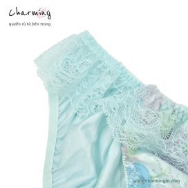 Quần lót dệt kim ren lưới lưng co giãn size M, L, 3L, 4L, 5L - QLDK0110