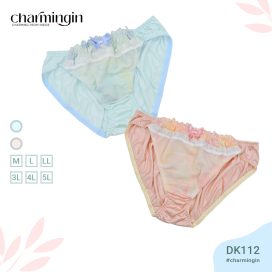 [CÓ SIZE LỚN] Quần lót dệt kim phối ren lưới mềm mịn size M, L, LL, 3L, 4L, 5L - QLDK0112