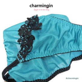 Quần lót dệt kim phối ren quyến rũ 2 phong cách  size M - QLDK0113