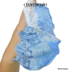 Quần lót dệt kim siêu mềm mịn lưng ren co giãn dễ thương size M, L, 3L, 4L, 5L - QLDK0115