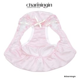 Quần lót dệt kim siêu mịn ren ruy băng dễ thương size M, L, 3L - QLDK0116