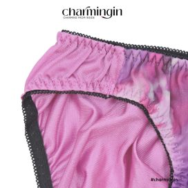 Quần lót dệt kim voan hoa màu loang thời trang size S, M, L, LL, 3L, 4L - QLDK0117