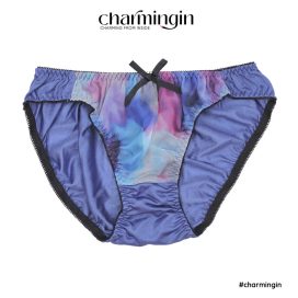 Quần lót dệt kim voan hoa màu loang thời trang size S, M, L, LL, 3L, 4L - QLDK0117