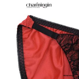 Quần lót dệt kim siêu mịn dây hông phối ren quyến rũ size M, L - QLDK0120