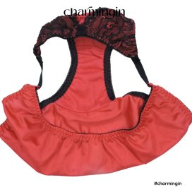 Quần lót dệt kim siêu mịn dây hông phối ren quyến rũ size M, L - QLDK0120