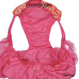 Quần lót dệt kim viền ren hoa dây hông quyến rũ size L - QLDK0123