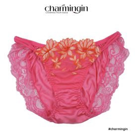 Quần lót dệt kim viền ren hoa dây hông quyến rũ size L - QLDK0123