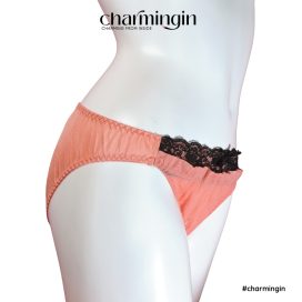 [CÓ SIZE LỚN] Quần lót dệt kim cao cấp siêu mềm mịn phối voan và ren nơ dễ thương size M, L, LL, 3L, 7L - QLDK0124