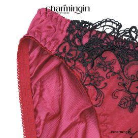 Quần lót dệt kim voan dày ren thêu sang trọng size S, M, L - QLDK0125